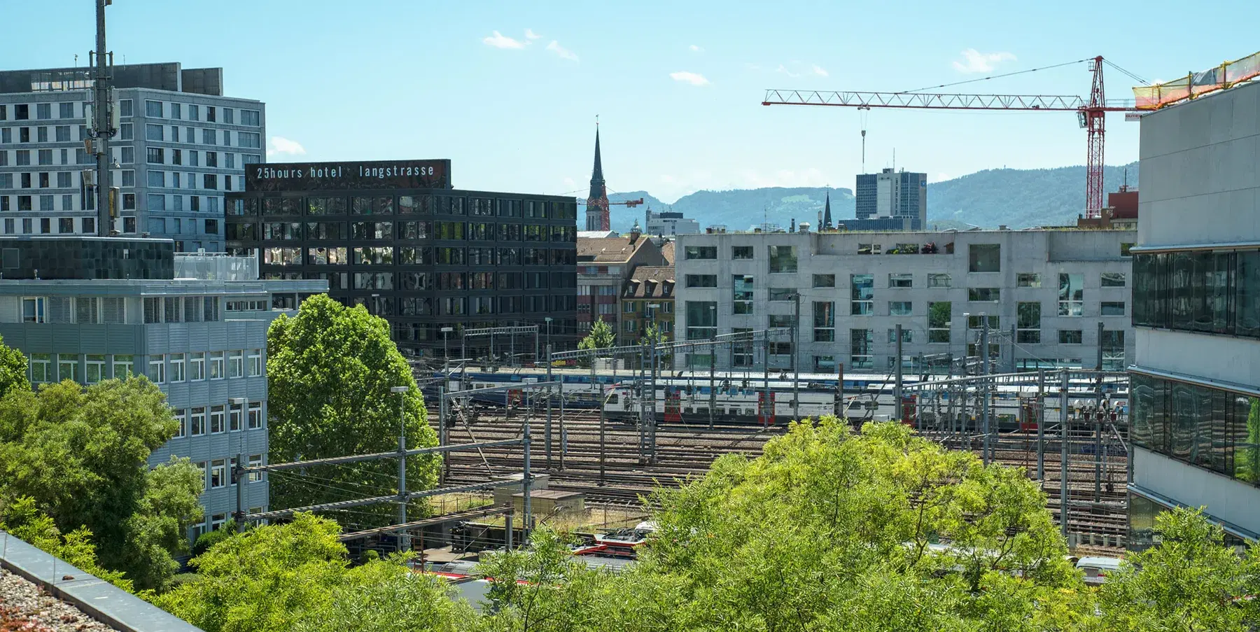 Mitten in Zürich